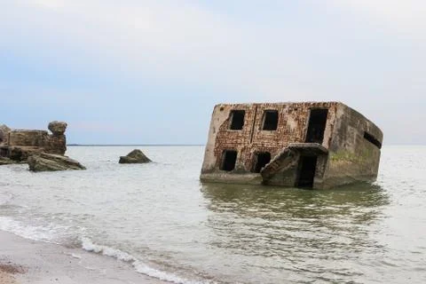 Ruins of fortifications 写真素材