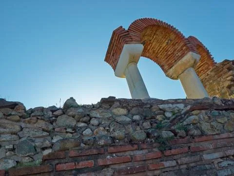 Ruins of heraclea Stock Photos