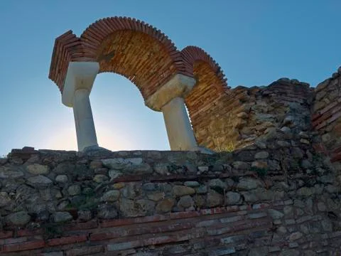 Ruins of heraclea Stock Photos