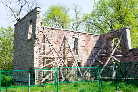 Ruins of the Hermitage Stock Photos