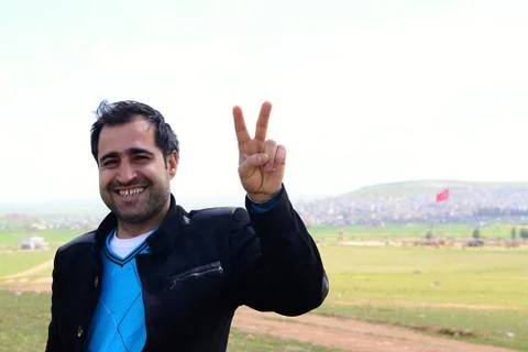 Ruins of Kobane Stock Photos