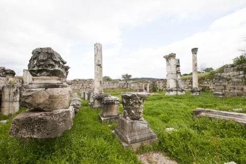 Ruins of Magnesia Stock Photos