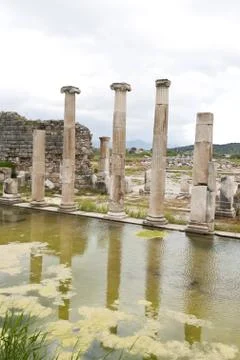 Ruins of Magnesia Stock Photos