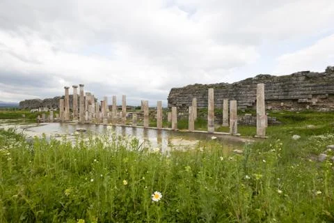 Ruins of Magnesia Stock Photos
