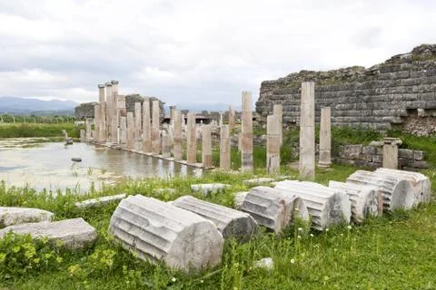 Ruins of Magnesia Stock Photos
