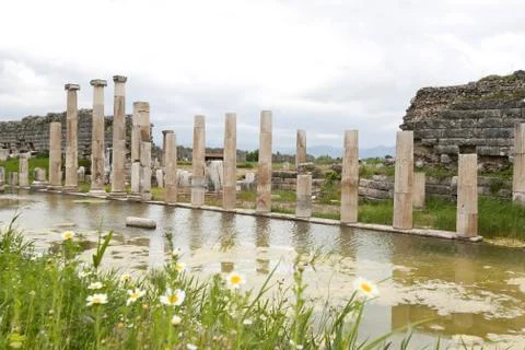 Ruins of Magnesia Stock Photos