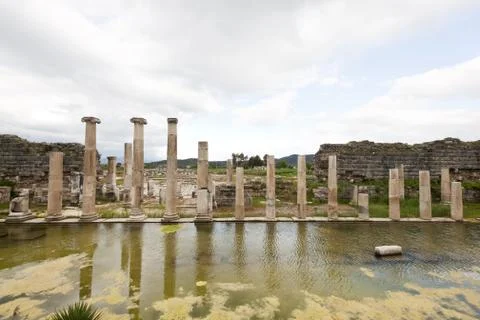 Ruins of Magnesia Stock Photos