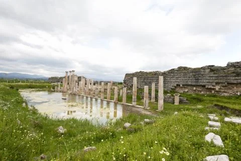 Ruins of Magnesia Stock Photos