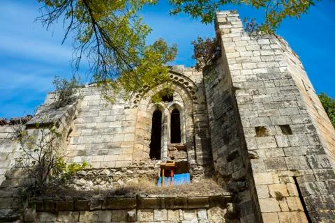 Ruins of the Monastery of Bonaval Stock Photos