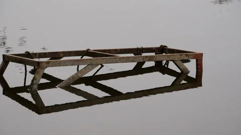 Ruins of the old bridge Stock Footage 162987331