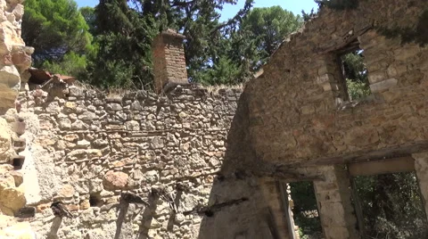 Ruins of an Old Building  Stockbeeldmateriaal 59778235