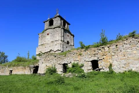 Ruins of old monaster 写真素材