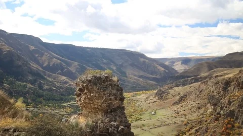 The ruins of the old tower Stock Footage 82795799