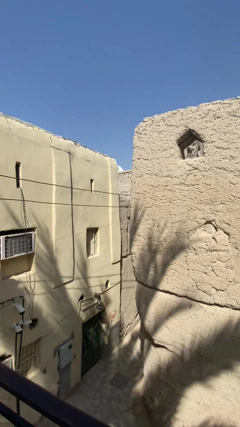 Ruins in Oman. Vertical video Stock Footage 281262418