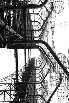 Ruins of the soviet union Stock Photos