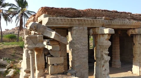 Ruins of temple Stock-Footage 43857566
