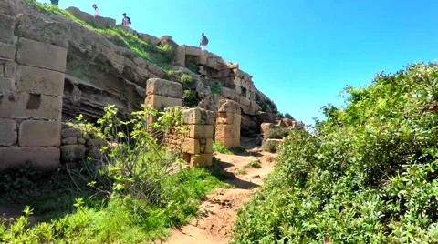 Ruins of Tipasa(Tipaza) Stock Footage 62356871