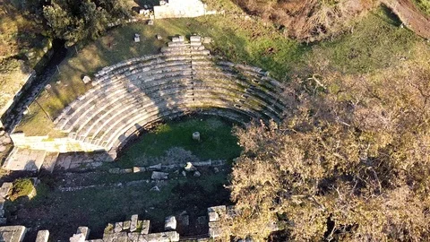  ruins of tusculum 스톡 동영상 122260556