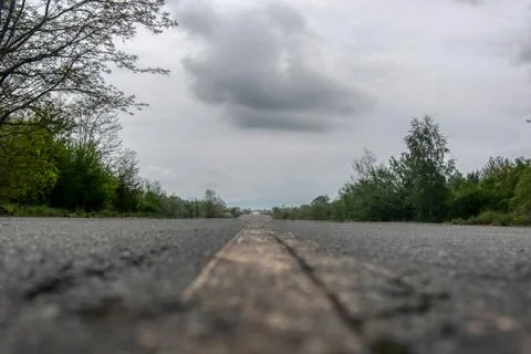 Ruins of underground airbase Zeljava, Bihac Stock Photos
