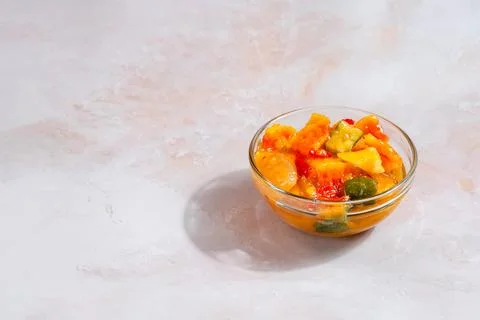 Rujak Aceh 스톡 사진