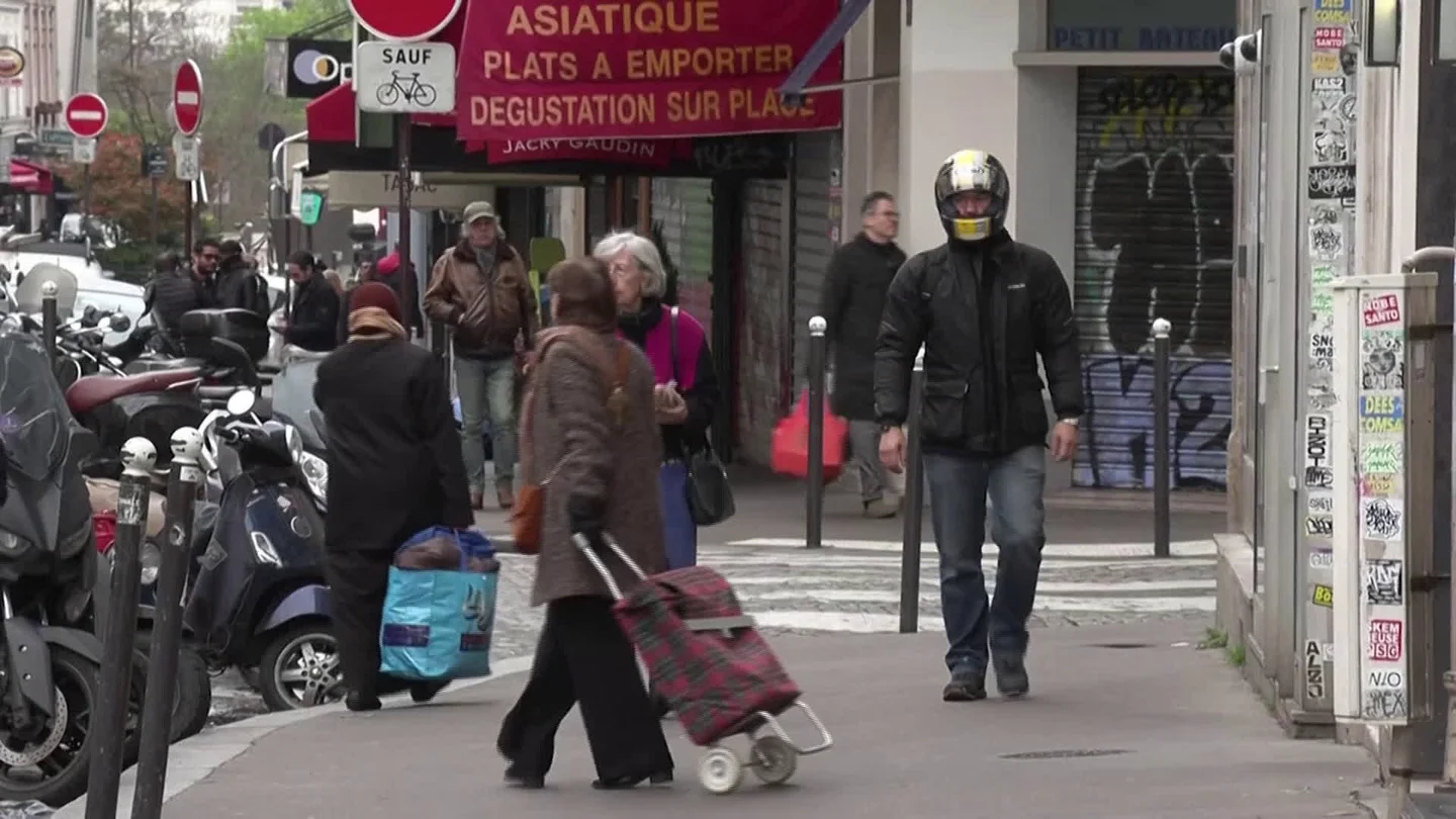 Rule Breakers: Meet Those Who Say 'Non' To Coronavirus Shutdown Stock Footage