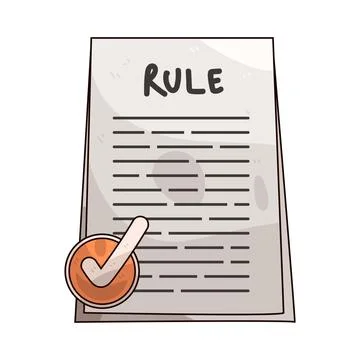 Rule illustration イラスト素材