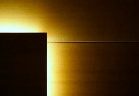 Rule of thirds simple concept Foto stock