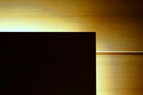 Rule of thirds simple concept Foto stock