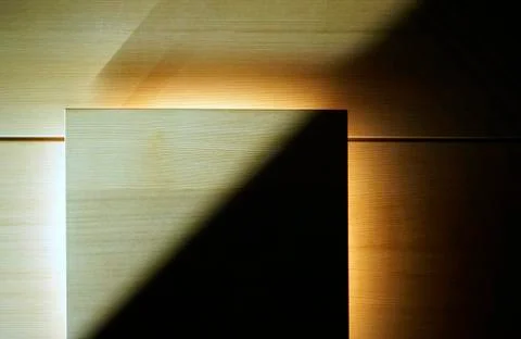 Rule of thirds simple concept Foto stock