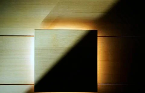 Rule of thirds simple concept Foto stock