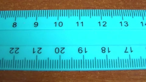 Ruler blue.Move slider Stock Footage 165690840