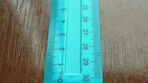Ruler blue.Move slider Stock Footage 165691215