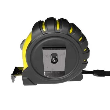 Ruler, construction roulette. 3d rendering. Stock Illustration