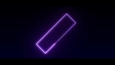 Ruler in highlight and glow effect mp4 video Illustrazione stock