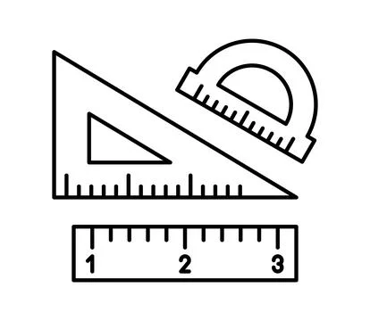 Ruler icon Stock Illustration