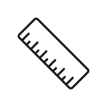 Ruler icon vector design templates simple and modern Stock Illustration