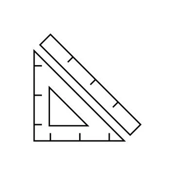 RULER Stock Illustration