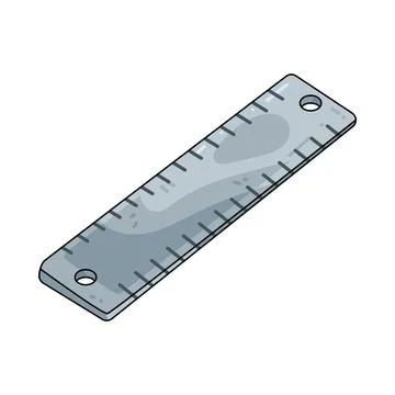 Ruler illustration Stock Illustration