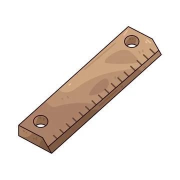 Ruler illustration Stock Illustration