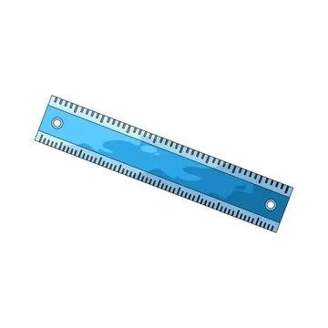 Ruler illustration Stock Illustration