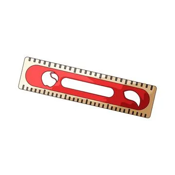 Ruler illustration Stock Illustration
