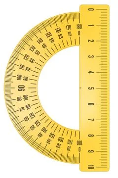 Ruler instruments Ilustración de archivo