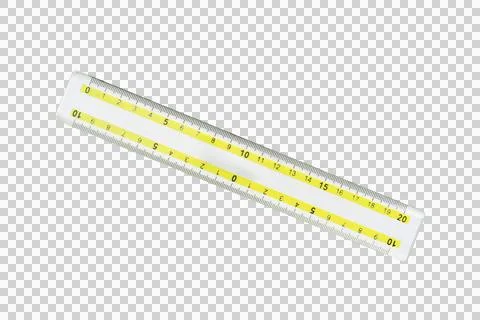 Ruler measure in centimeters Stock Photos