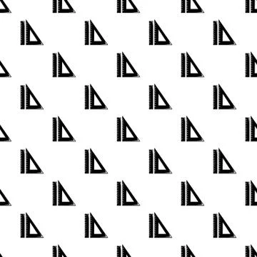 Ruler pattern seamless Illustrazione stock