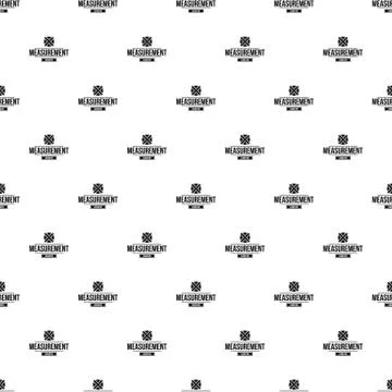 Ruler pattern seamless Illustrazione stock