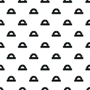 Ruler pattern vector seamless Illustrazione stock