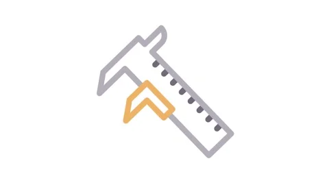 Ruler scale is a straight measuring tool used to measure and draw precise l.. Stock Footage 334778116