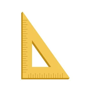 Ruler school supply icon vector illustration design graphic Stock Illustration