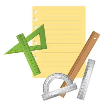 Rulers Stock Illustration