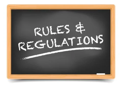 Rules And Regulations Stock Illustration
